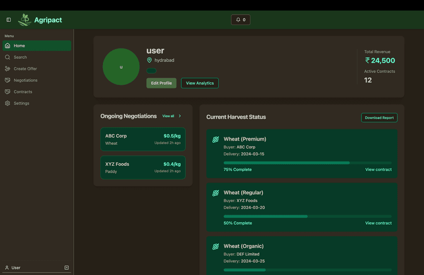 AgriPact - Farming Contracts
